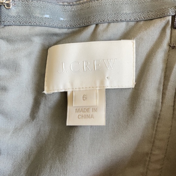 J.Crew Arabelle Bridesmaid Dress (Gray) - Picture 5 of 7